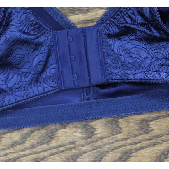 NWT Bali Bra Double Support M-Frame Cushioned Flexible Fit In The Blue 36C - Picture 10 of 11